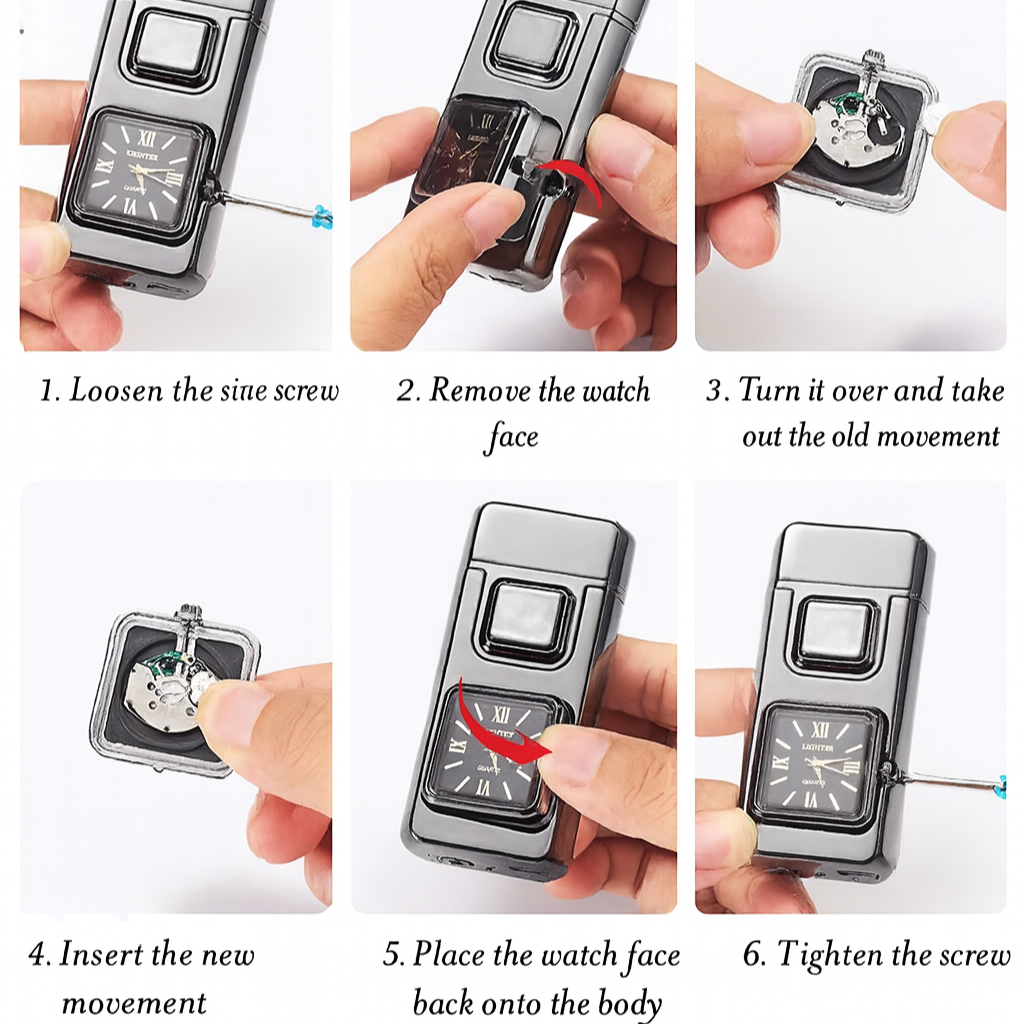 One-Press Ignite Classic Dual-Flame Lighter - Image 5