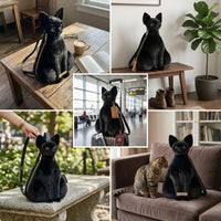 Sphinx Sculpted Cat Backpack - Image 3