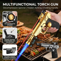 Magnum Tactical Gun-Shape Jet Flame Windproof Lighter - Image 3