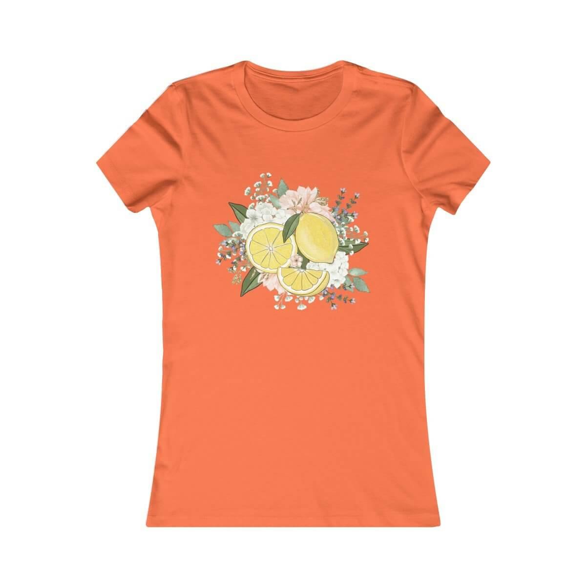 Clementine Lemon Women'sFavorite T-shirt - MaviGadget