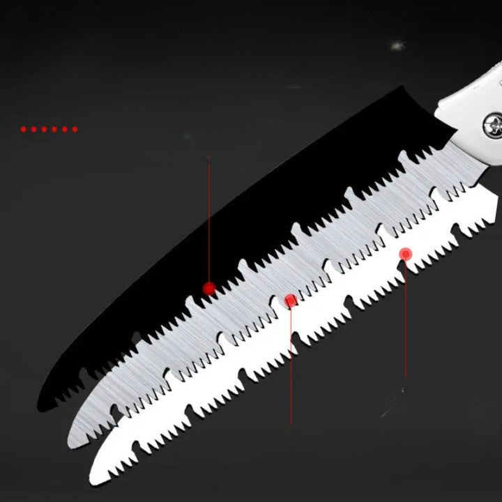 Japanese Manganese Steel Outdoor Foldable Saw - Image 4