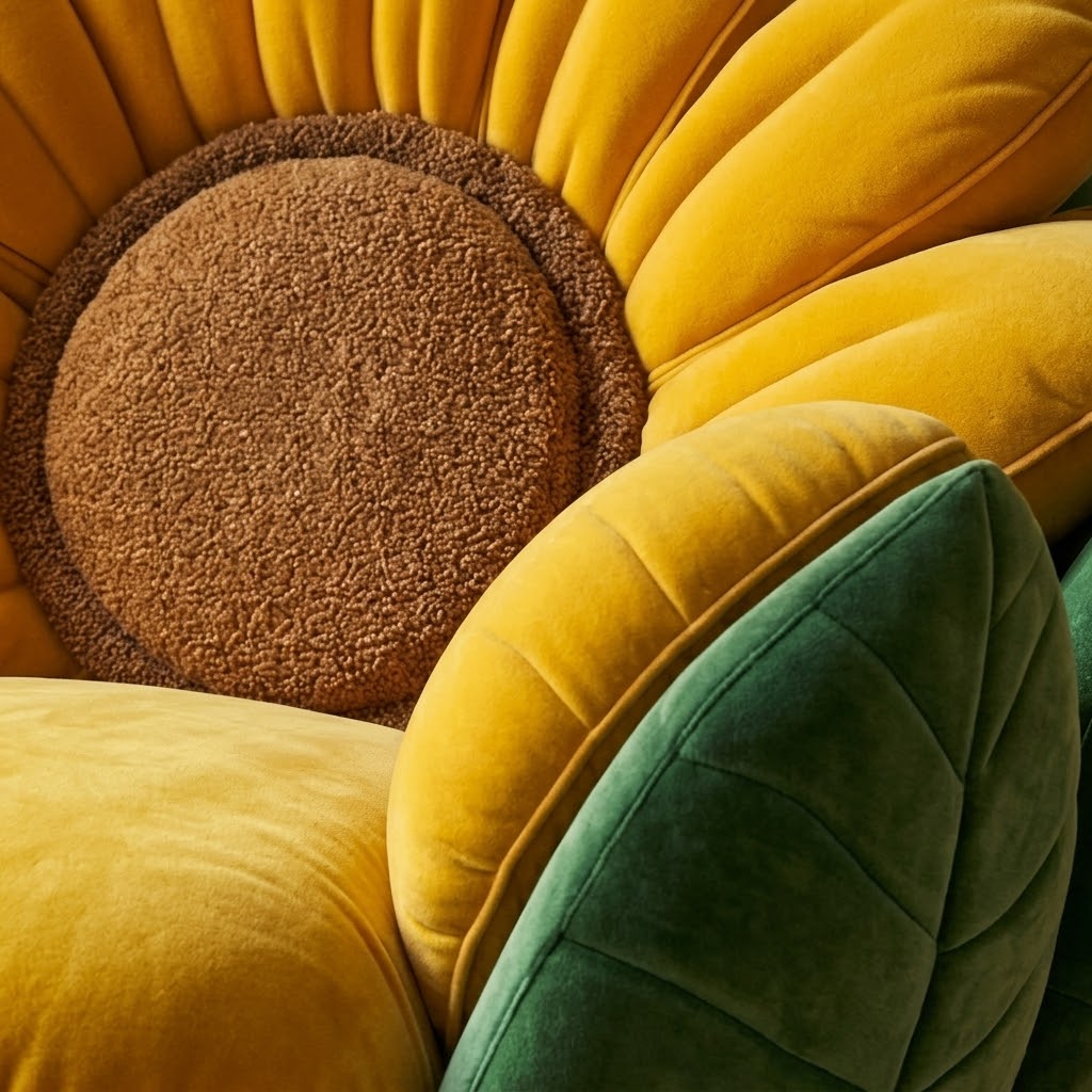 Sunflower Comfort European Sofa Chair - Image 3