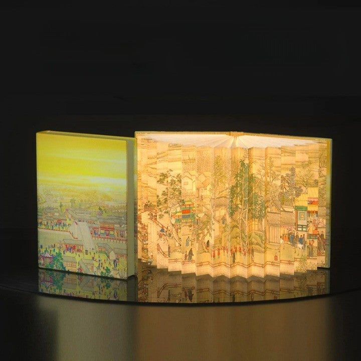 Story Teller Artistic Foldable Book Desk Night Lamp - Image 6