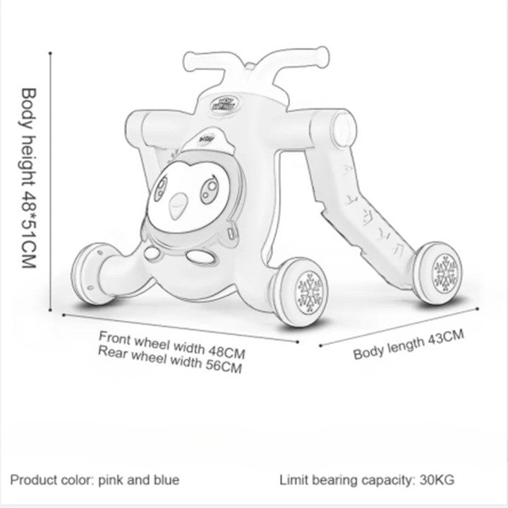 Transformable Junior Journey Baby Tricycle - Image 6