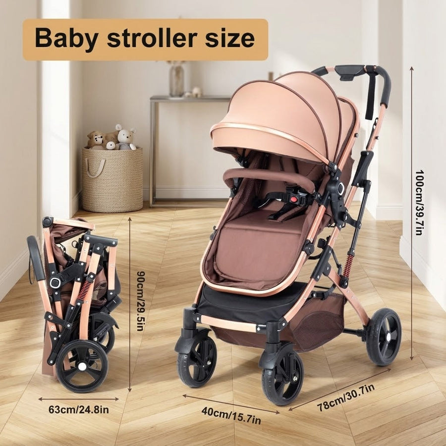 Futuristic Nest 3in1 Baby Stroller - Image 6