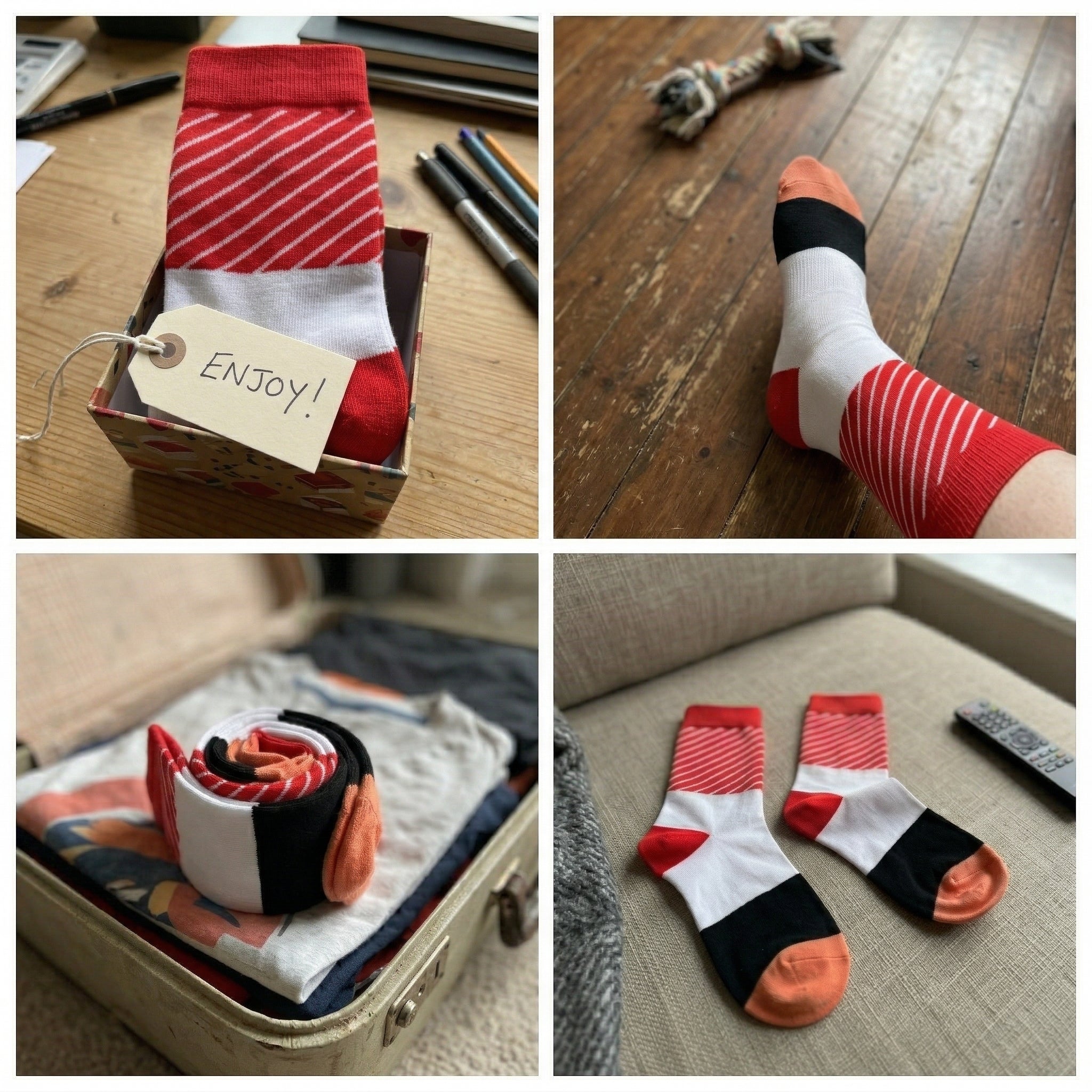 Japanese-Style Sushi Creative Socks - Image 3