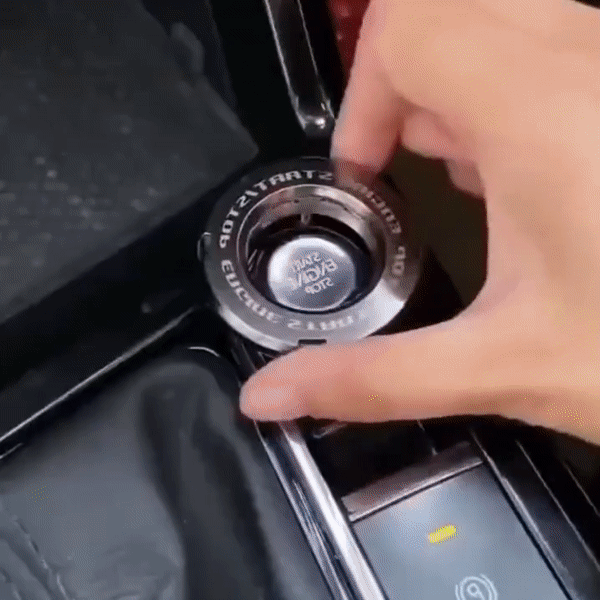 Rotating Metal Engine Start Button Cover - Image 2