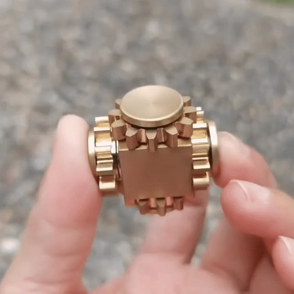 Metal Gear Cube Wheel Fidget Spinner - Image 2