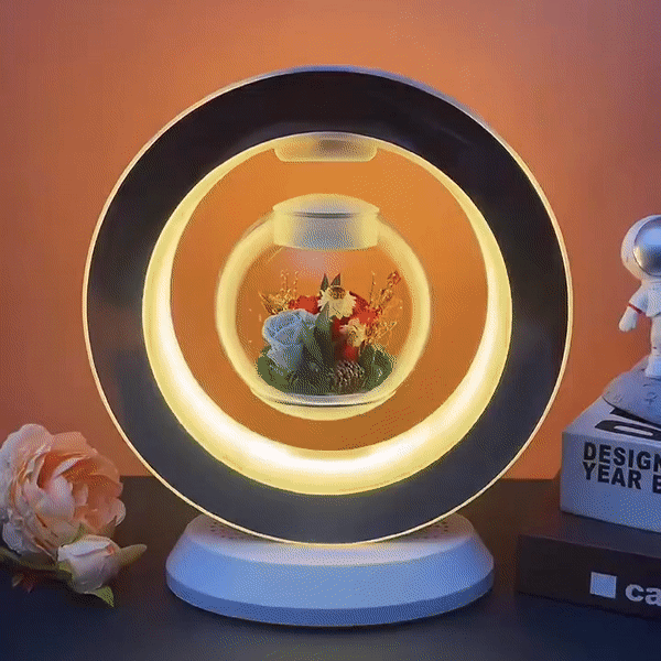 Magnetic Floating Immortal Flower Vase Lamp - Image 3