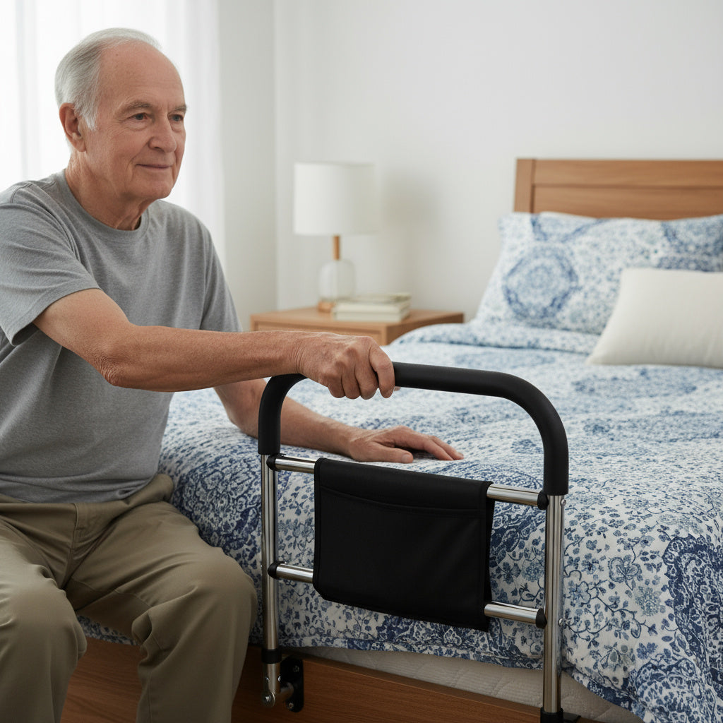 Elderly Senior Bed Safety Support Rail - Image 3