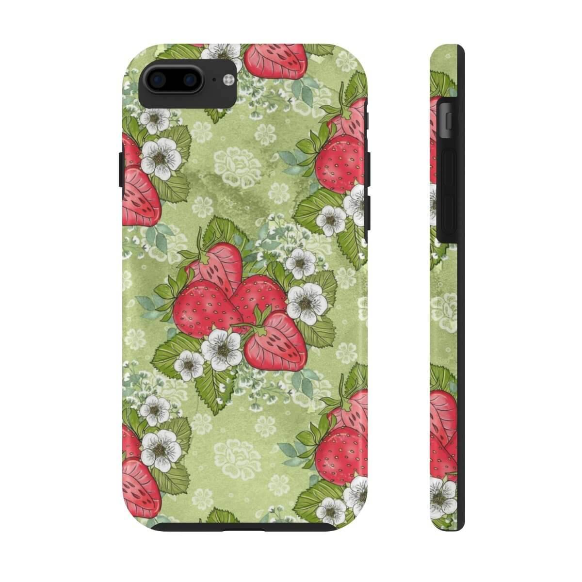 Tough Mate Strawberry iPhone Cases - MaviGadget