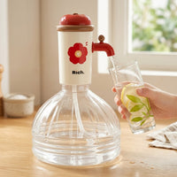 Retro Flower Automatic Water Bottle Dispenser - Image 4