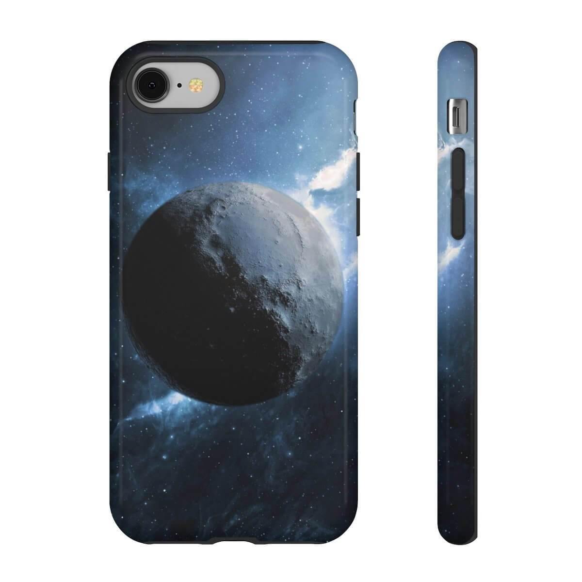 Blue Moon Space Tough High Quality iPhone Cases - MaviGadget