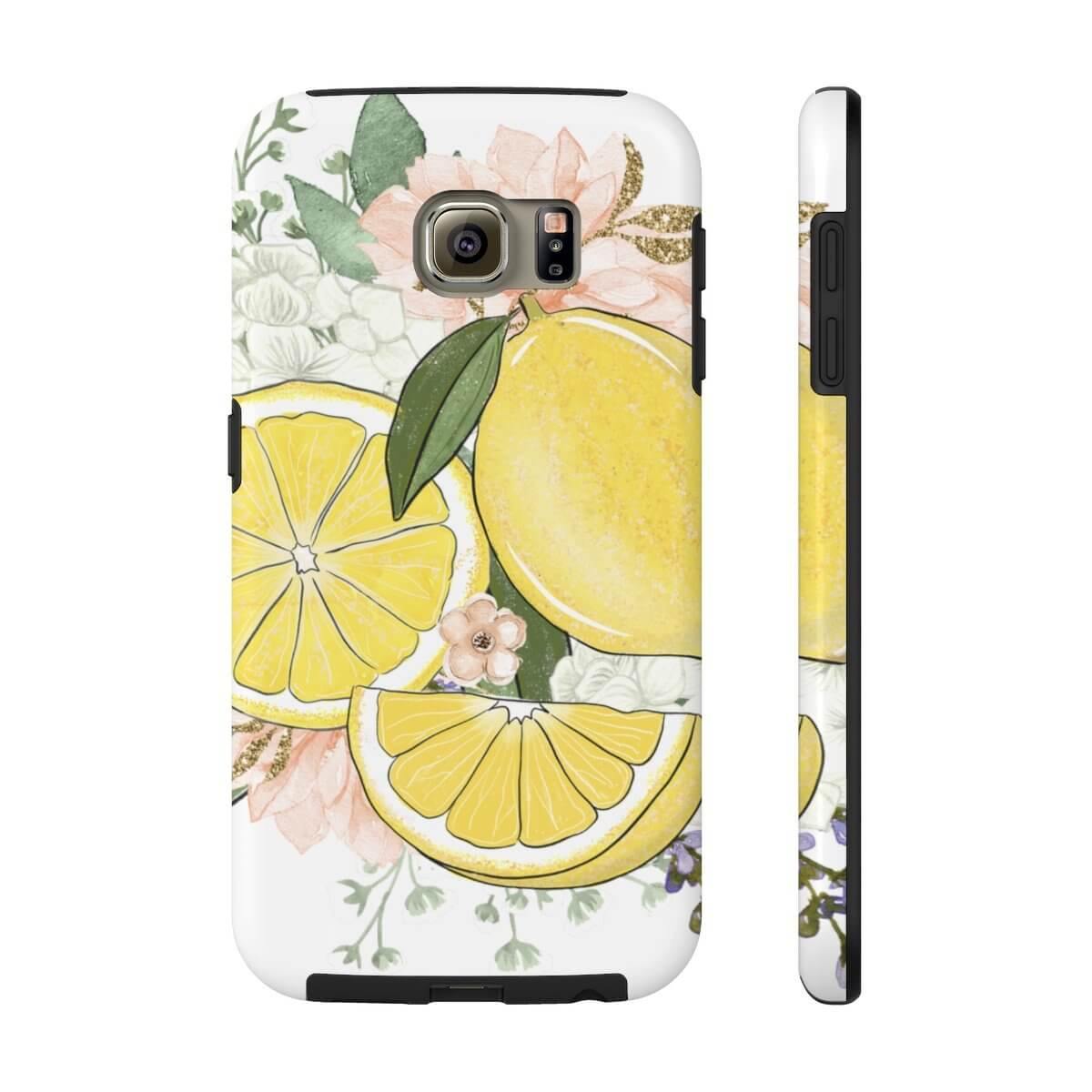 Mate Tough Clementine Lemon iPhone Cases - MaviGadget