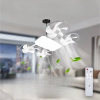 Summer Cool Multi-Propeller Modern LED Ceiling Fan - Image 0