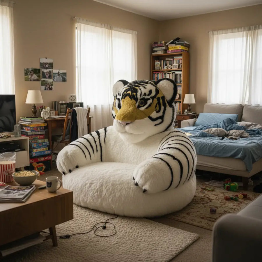 Giant Tiger Cozy Lounge Chair - Image 1