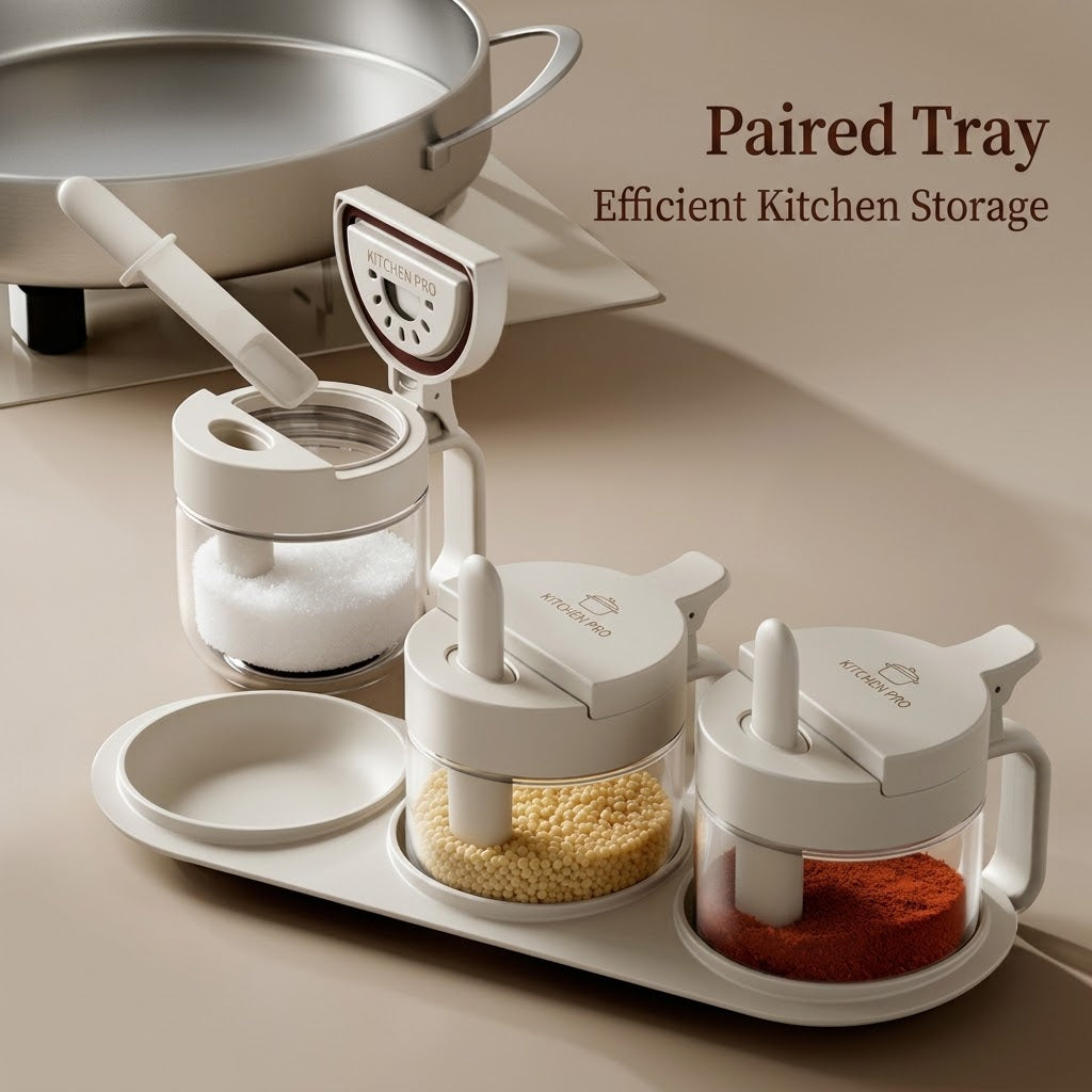 Zero Drip Airtight Smart Measuring Seasoning Jar - Image 9