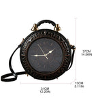 Vintage Time Creative Clock Crossbody Bag