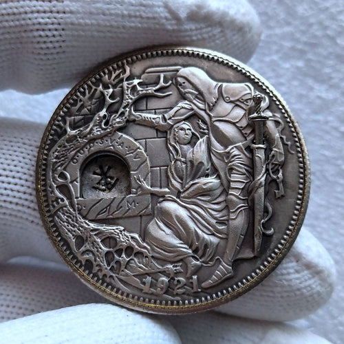 Handmade Secret Mystic Mechanic Collectible Nickel - Image 0