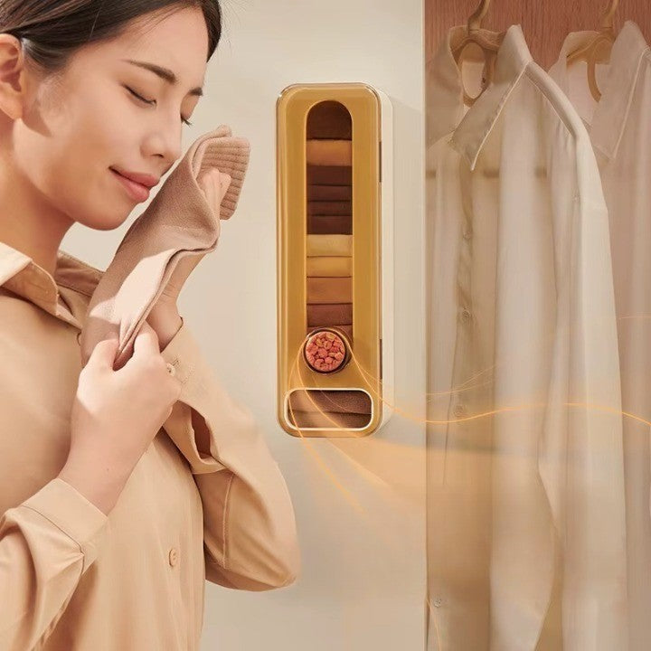 Sock Organizer Wall-Mounted Storage Box - Image 0