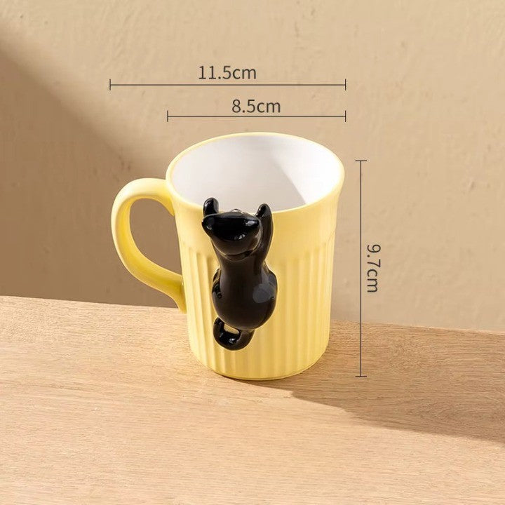 Climbing Cat Coffee Mug - Image 7