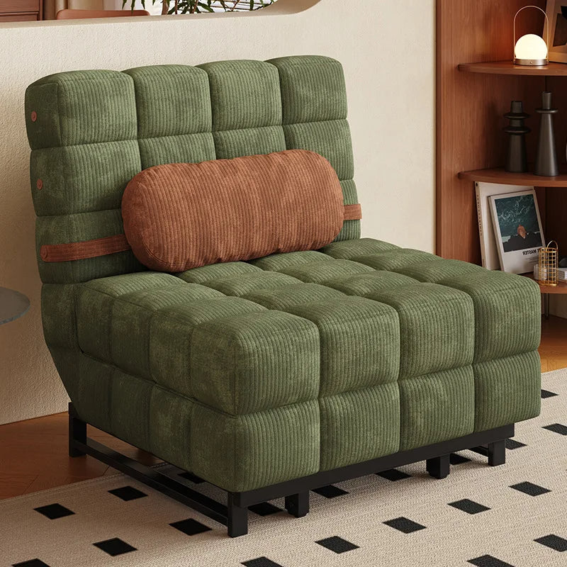 Scandinavian Slim-Profile Expandable Multifunctional Lounger - Image 8