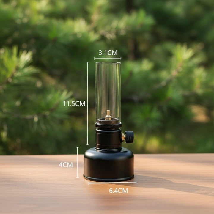 Mini Gas Flame Torch Table Lamp - Image 5