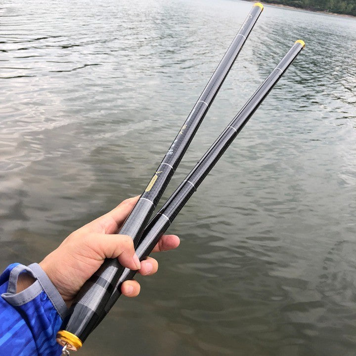 Ultra-Light Telescopic Carbon Fiber Fishing Rod - Image 0