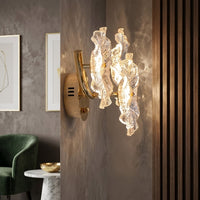 Bloom Light Glass Flower Wall Lamp - Image 1