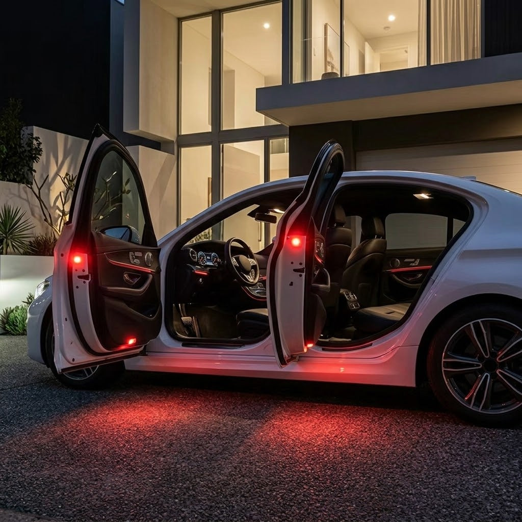 Wireless Car Door Safety Warning Lights - Image 1