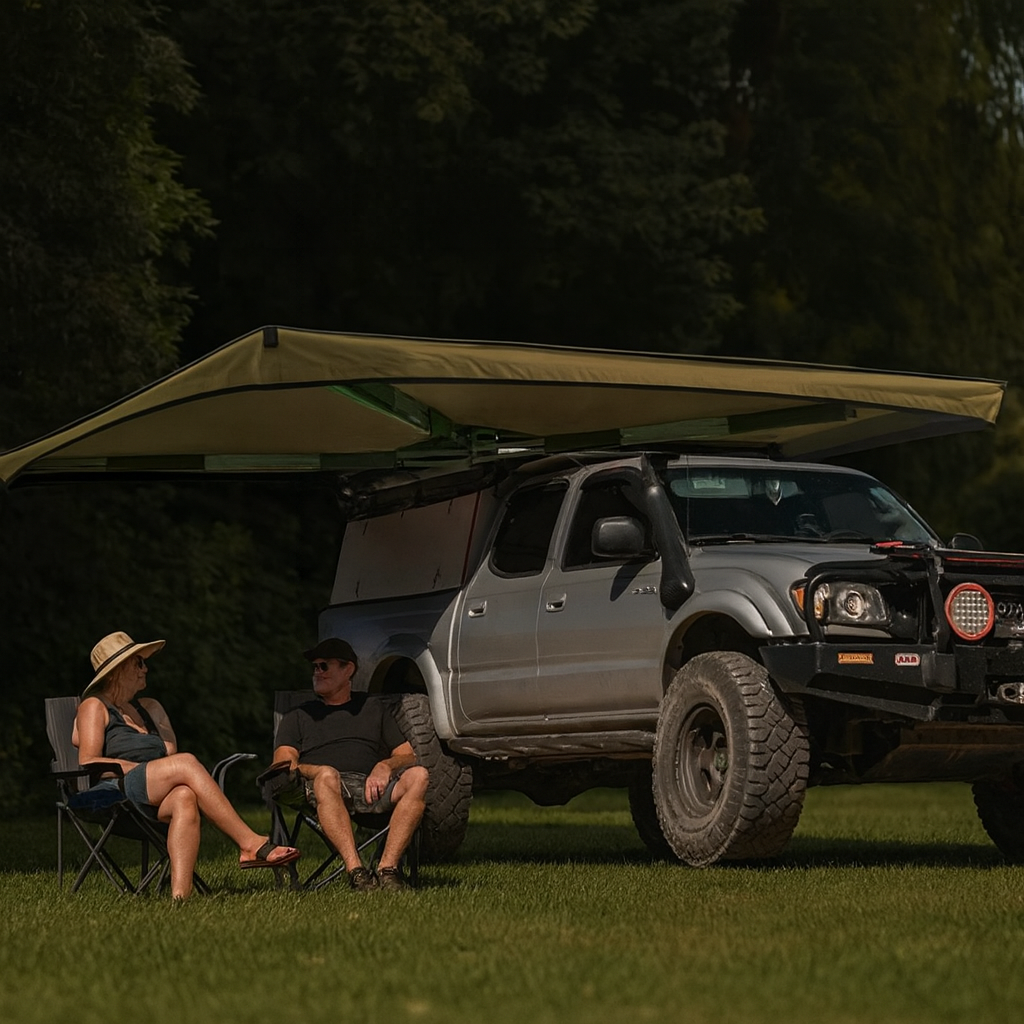 All-Season Camping Retractable Car Roof Sunshade - Image 1