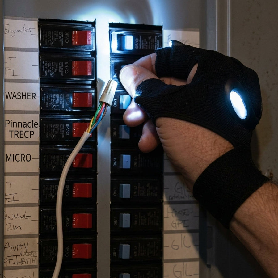 Fingerless Glove LED Flashlight - Image 2