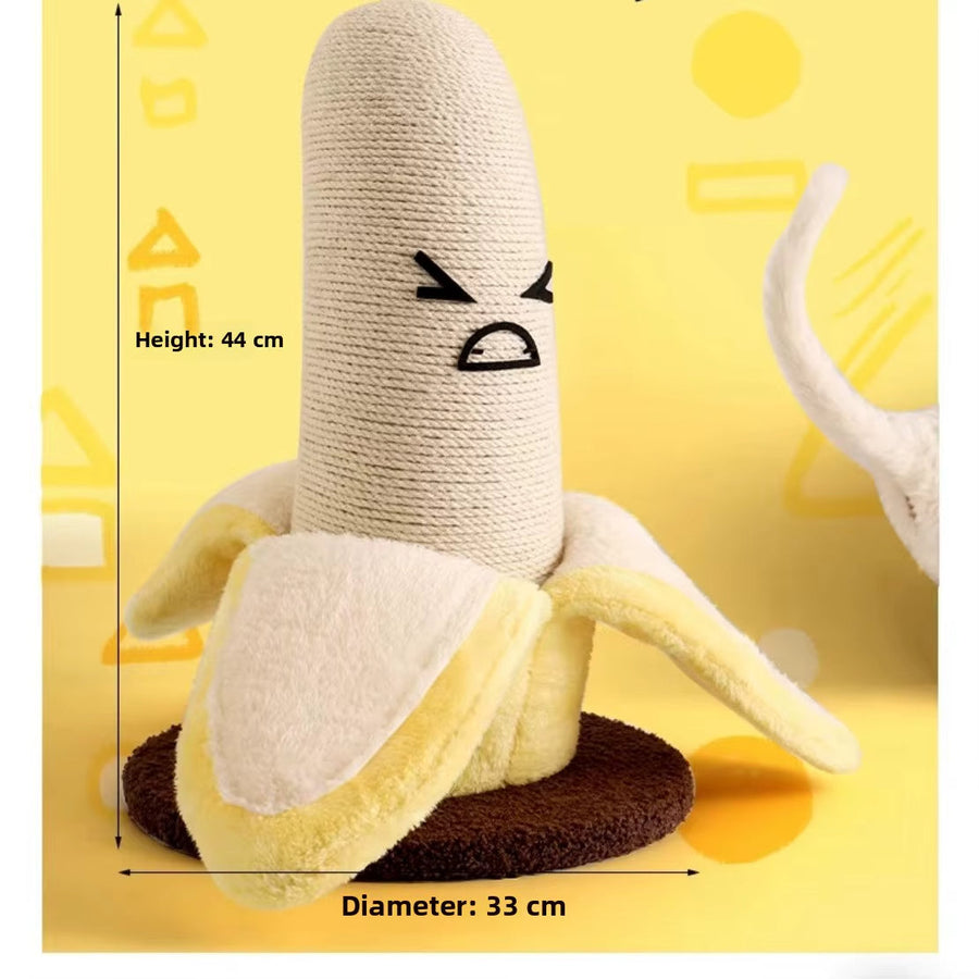 Scratch Ready Banana Pet Play Tower - Image 7