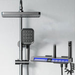 Rainfall Spa Therapy Digital Thermostatic Shower System Set