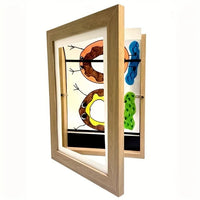 Magnetic Wooden Kids Easy Open Art Frame - Image 8