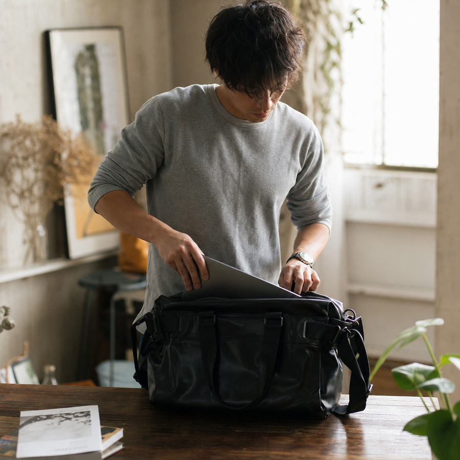 Luxury Style Men's Messenger Bag