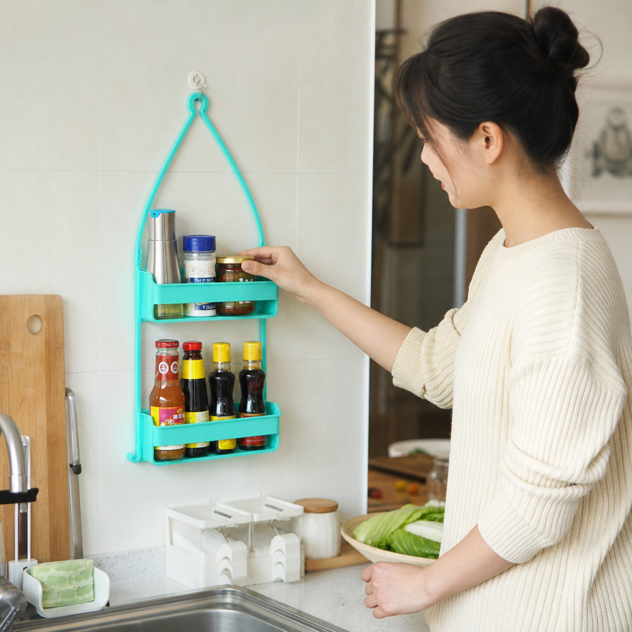 Creative Wall Mounted Kitchen Organizer