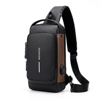 Crossbody Leather Anti-Theft Waterproof Bag