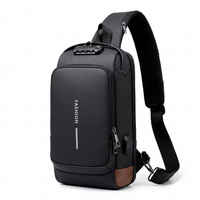 Crossbody Leather Anti-Theft Waterproof Bag