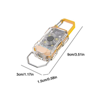 Mini USB Rechargeable LED Keychain Flashlight - Image 5