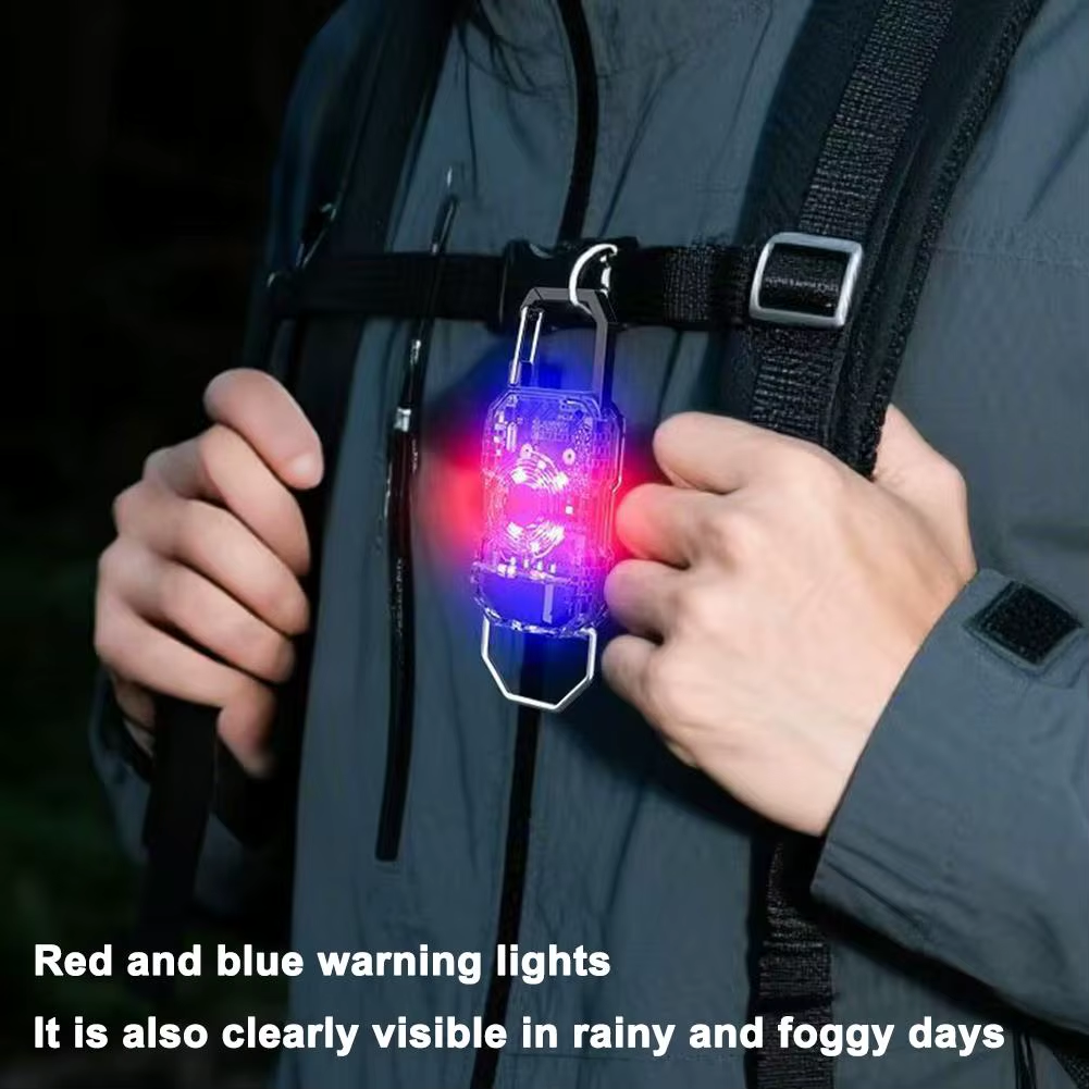 Mini USB Rechargeable LED Keychain Flashlight - Image 1