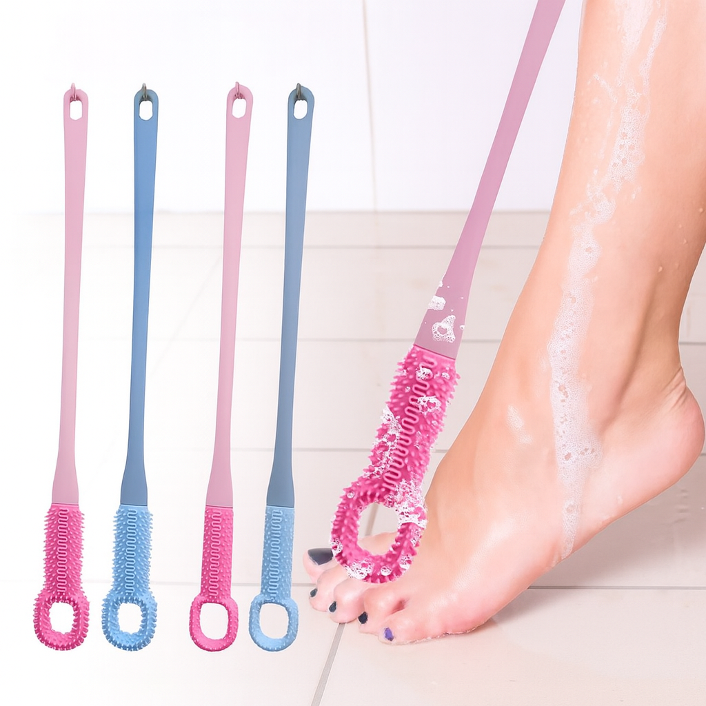 Soft Silicone Foot Spa Long Cleaning Brush - Image 0