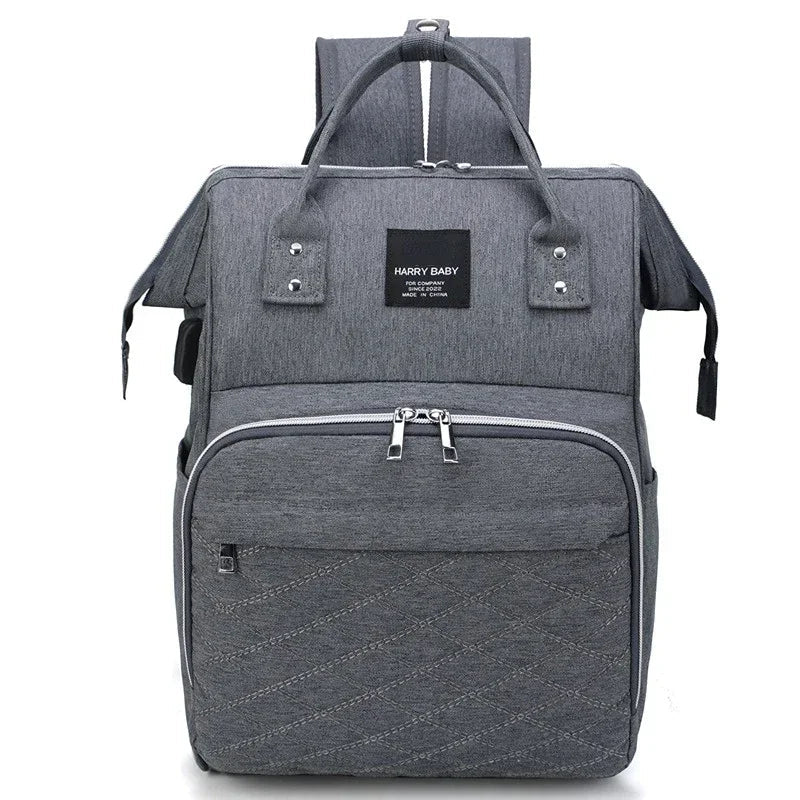 Baby Diaper Large Capacity Stylish Modern Backpack - Image 9