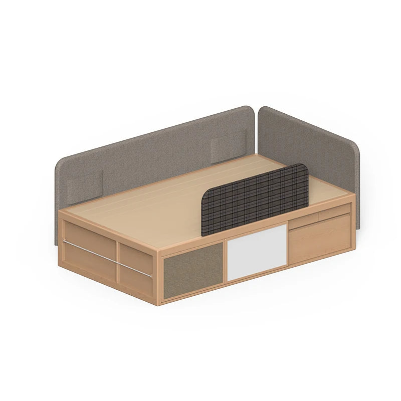 Cozy Corner Wooden Built-In Storage Children’s Bed - Image 7