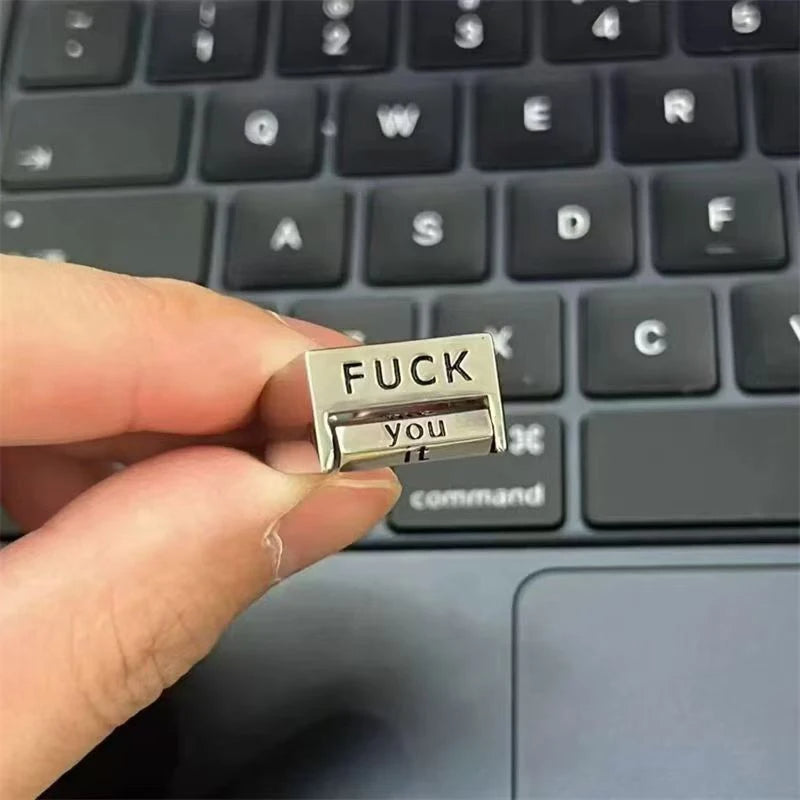 Love You Everything Rotating Mood Control Ring - Image 6