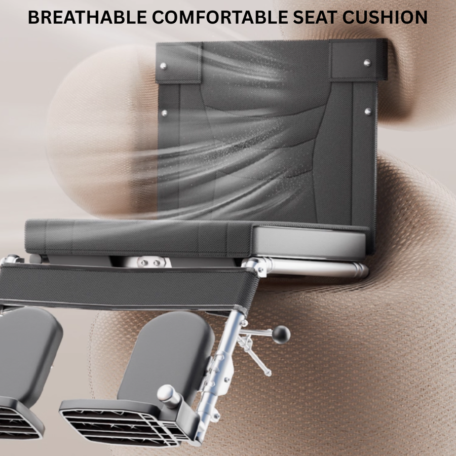Easy Move Foldable Elderly Travel Wheelchair - Image 6