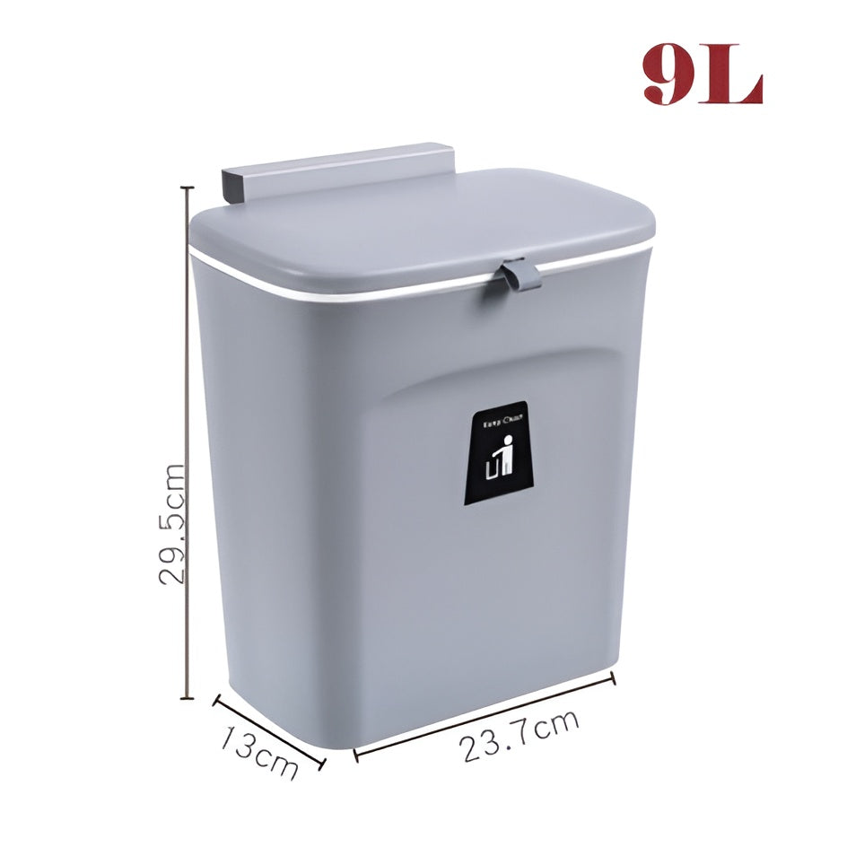Wall-Mounted Smart Lid Trash Can - Image 6