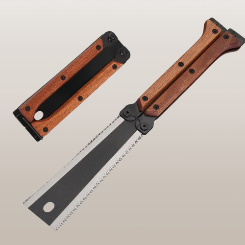 Pro Master Double Edge Foldable Carpentry Hand Saw - Image 5
