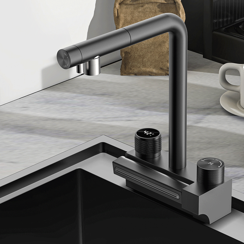 Nebula Kitchen Touch Display Nano Steel Smart Sink - Image 4