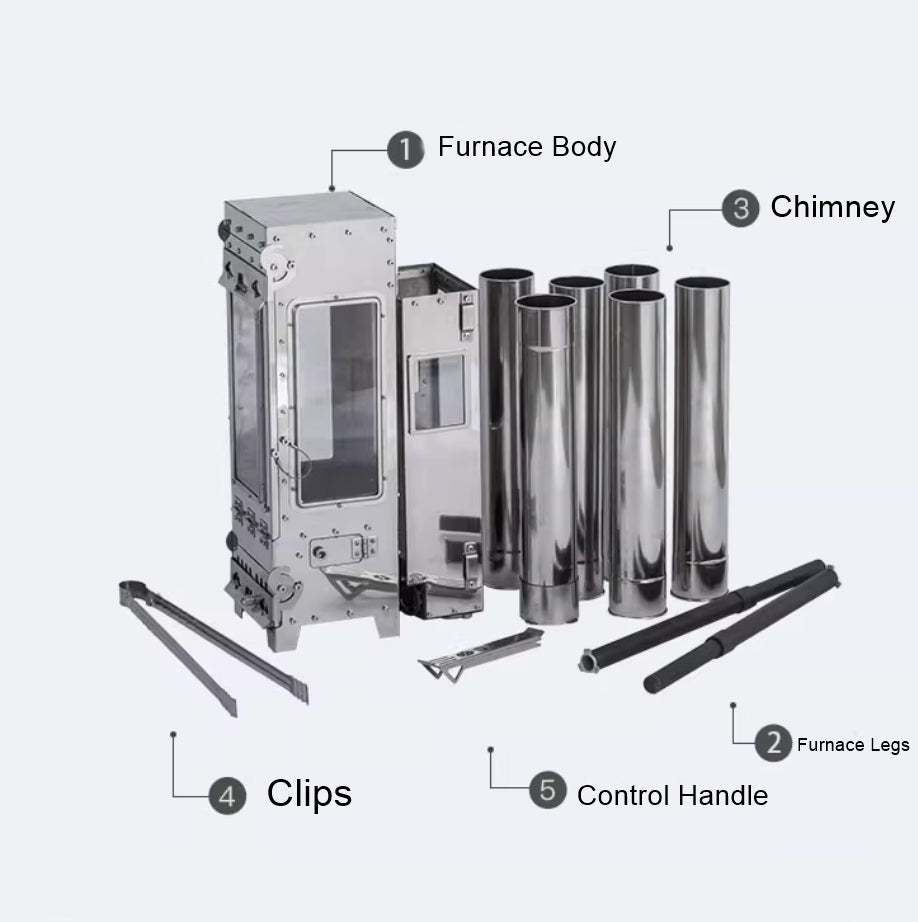 Camp Peak Long-Neck Compact Stove - Image 4